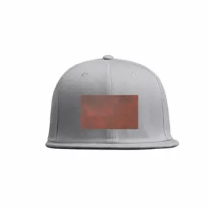 Burnt Red Clouds Flat Hip Hop Hat