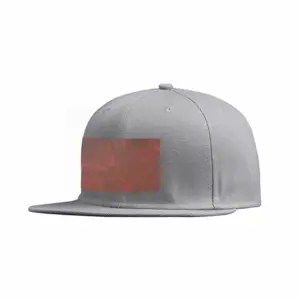 Burnt Red Clouds Flat Hip Hop Hat