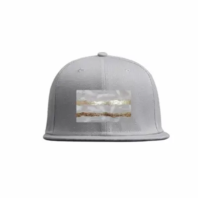 Gold Waves Flat Hip Hop Hat