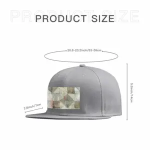 Lisbon Tiles I Flat Hip Hop Hat