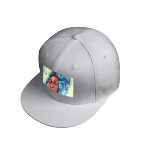 The Orange Seller Flat Hip Hop Hat