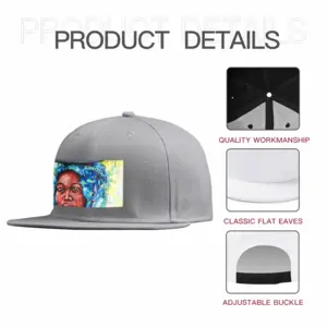 The Orange Seller Flat Hip Hop Hat