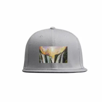 Among The Waterfalls Flat Hip Hop Hat