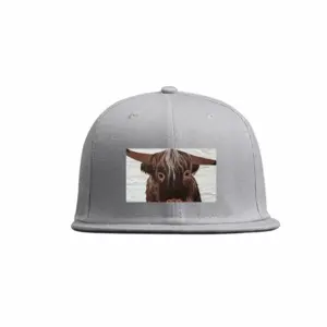 Bull - Red Bull Taurus Animals Buffalo Wild Flat Hip Hop Hat