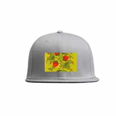 Raspberry Flat Hip Hop Hat