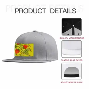 Raspberry Flat Hip Hop Hat