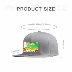 Blooming Eden Flat Hip Hop Hat