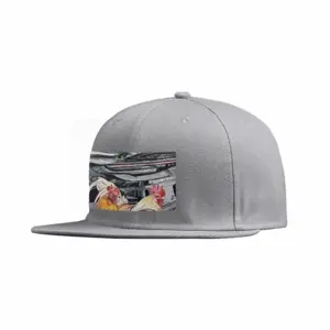 Roosters And Gt3 Flat Hip Hop Hat