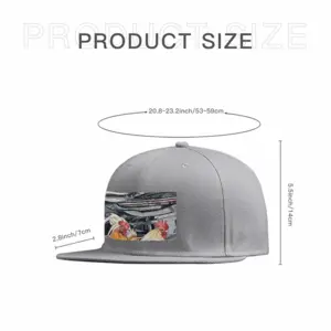 Roosters And Gt3 Flat Hip Hop Hat