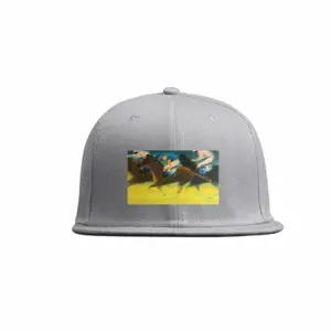 Racing Horses Flat Hip Hop Hat