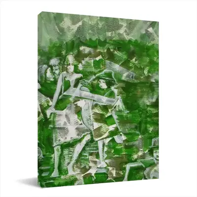 Into The Green Canvas Decorative Painting (Multi-Size, Vertical)