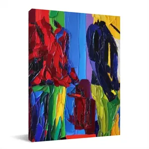 The Shopping Canvas Decorative Painting (Multi-Size, Vertical)