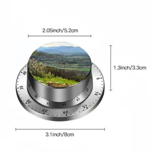 Oil Landscape Mountain Valley Spin Timer