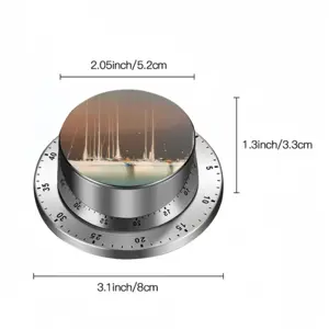 Sailboats In Thunderstorm Spin Timer