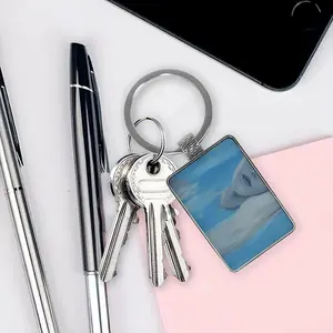 Dreamscape Square Keychain