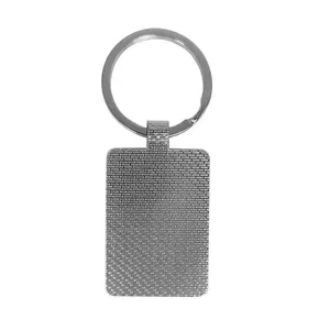 Palm Crest Square Keychain