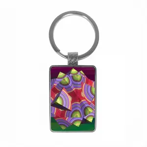 Monty Pythons Flying Circus Square Keychain