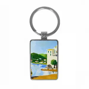 Cadaques (Spain) Square Keychain