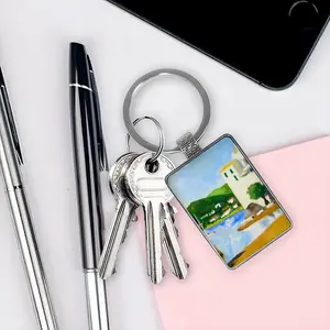 Cadaques (Spain) Square Keychain