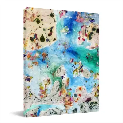 Islands #6 Canvas Decorative Painting (Multi-Size, Vertical)