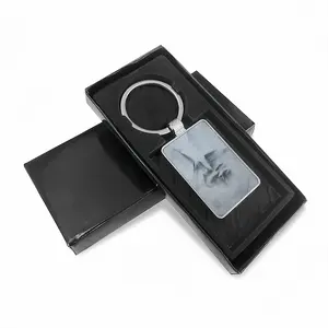 Silence Ii Square Keychain