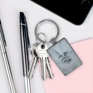 Silence Ii Square Keychain