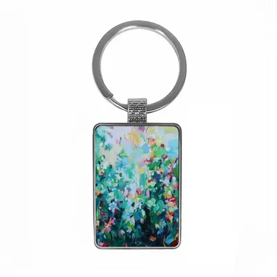 Infinite Garden #7 Square Keychain