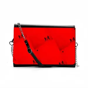 Deep Red (Decomposition) Multifunctional Shoulder Bag