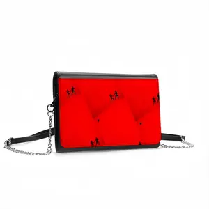 Deep Red (Decomposition) Multifunctional Shoulder Bag