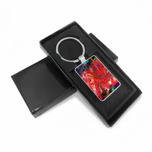 Whirlwind Square Keychain