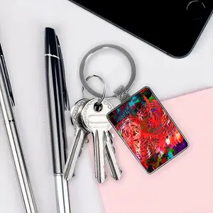 Whirlwind Square Keychain