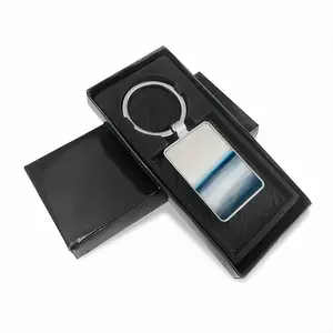 Untitled F Square Keychain