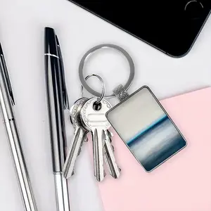 Untitled F Square Keychain