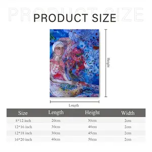 Vitality Canvas Decorative Painting (Multi-Size, Vertical)