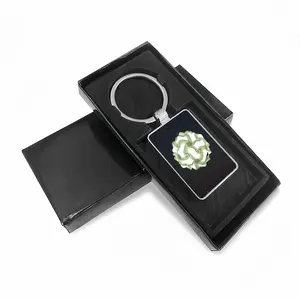 Light In Dark Square Keychain