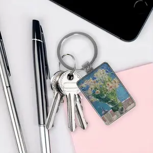 Сhamomiles Square Keychain