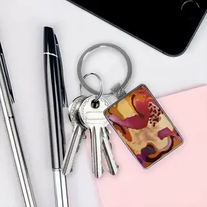 Entrantable Ii Square Keychain