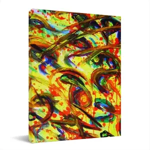 Chaos Canvas Decorative Painting (Multi-Size, Vertical)