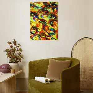 Chaos Canvas Decorative Painting (Multi-Size, Vertical)