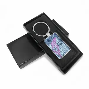 David Bowie The Legend Square Keychain