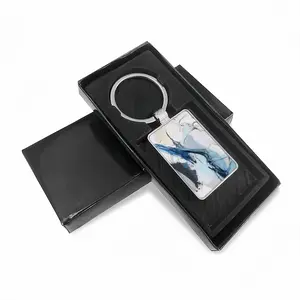 The Magician Ii Square Keychain