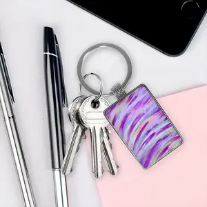 Wings Square Keychain