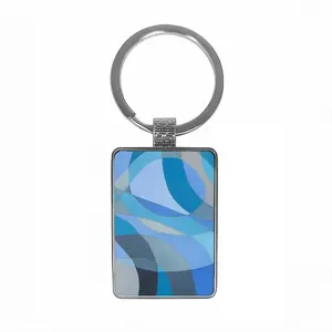 Swimming Pool Square Keychain