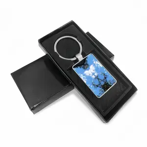 Holy Cloud Smokes Square Keychain