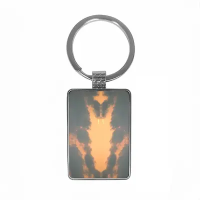 Bermuda Dragon Sunset Square Keychain