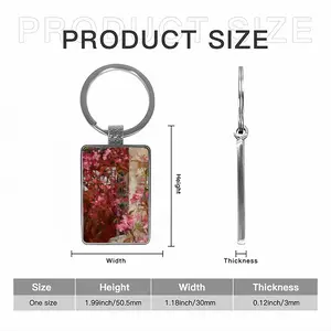 Malus Sylvestris - Path V Square Keychain