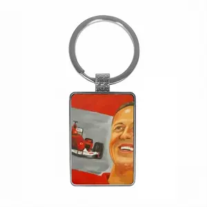 Michael Square Keychain