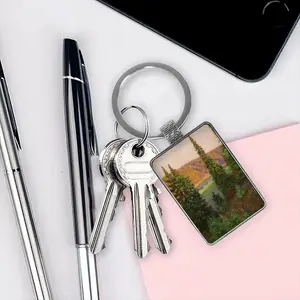 Kin Evening Square Keychain