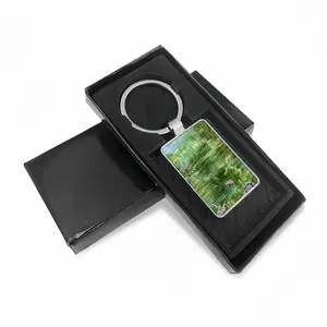 Pond Interior Gift Idea Square Keychain