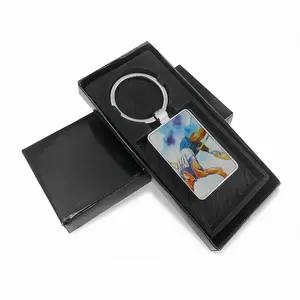 Olympus Is Rising Square Keychain